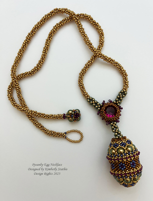 Pysanky Egg Necklace | Designs