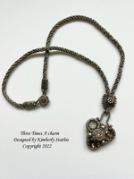 Image Three Times a Charm Necklace - Designed for the South Florida Jewelry Guild