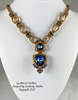 Image Equilateral Necklace - Designed for the Beaders Dream Retreat