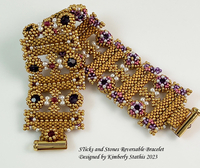 Image Sticks and Stones Reversible Bracelet